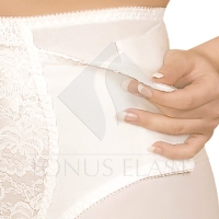 Medische Post - Keizersnede korset Figuurcorrigerend ondergoed - klittenbandsluiting BEIGE